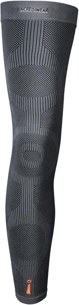 Incrediwear Leg Sleeve – Full Length Long Leg Sleeve for Leg Pain Relief  Leg Muscle Recovery, Helps Reduce Swelling  Inflammation, Promotes Circulation, Leg Sleeves for Men  Women